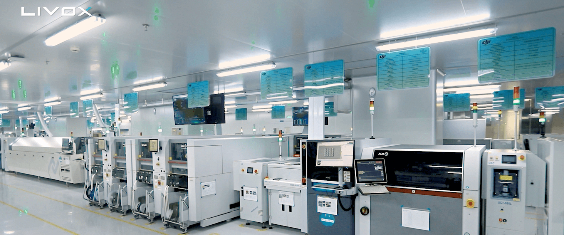 Livox automated production facility