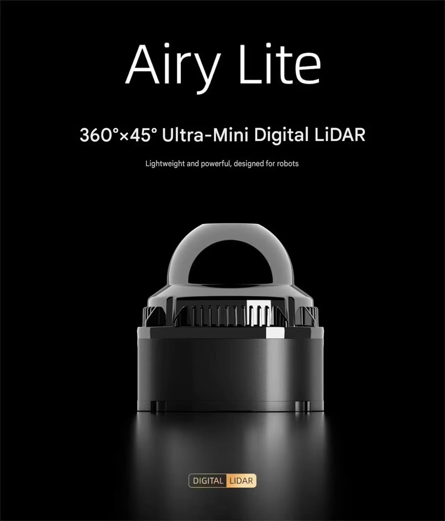 Airy Lite compact 3D LiDAR product introduction